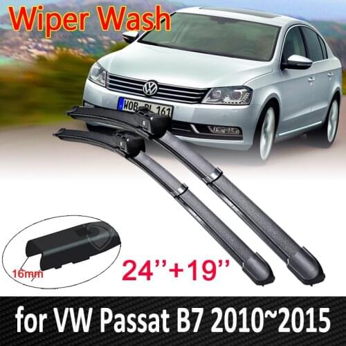 Car Wiper Blade Window for Volkswagen VW Passat B7 3C 2010 2011 2012 2013 2014 2015 Front Windscreen Wipers Car Accessories