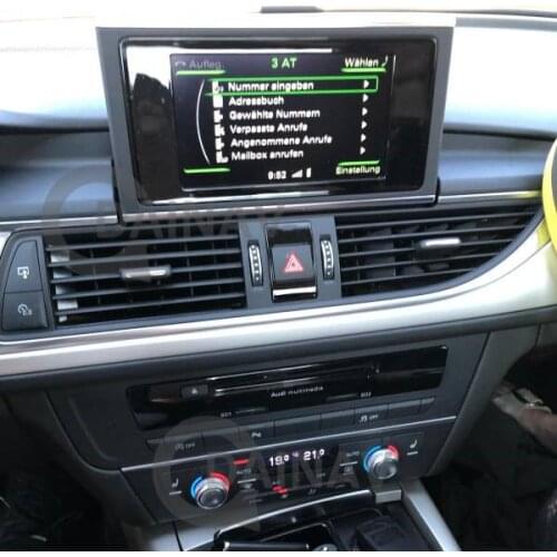 10.25 inch Touch Screen Car Multimedia Video Player Stereo For Audi A6 4G 2018 Car Radio DVD GPS navigation