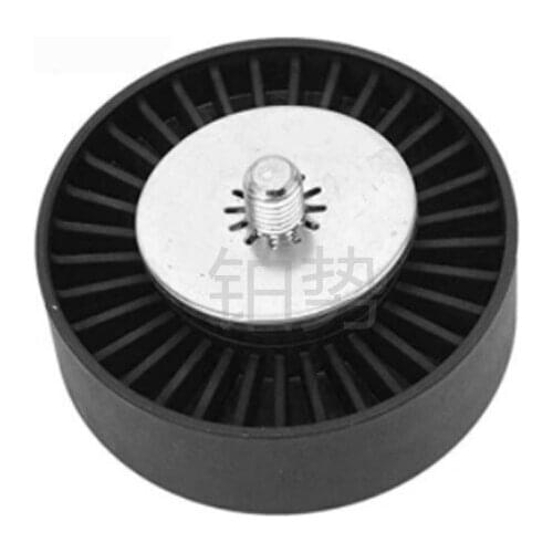 Car Reversing roller 2005-b mwE63 E64 E60 525i N52 E65 E61 E66 E90 tensioner single wheel belt transition wheel accessory idler