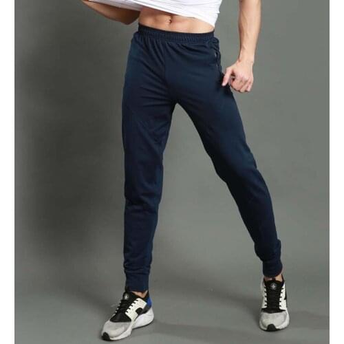 New Men Long Pants Mens Workout Fitness Joggers Sportwear Casual Sweatpants Jogger Pants Trousers Hight Quality