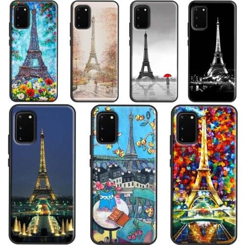Eiffel Tower Paris Cover For Samsung Galaxy S20 FE S21 Plus Note 20 Ultra S8 S9 S10 Note 10 Plus Phone Case