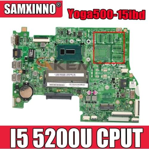 For Lenovo Yoga500-15ibd flex3-1570 notebook PC motherboard I5 5200U cpu LT41 mb14217-1m 100% test OK