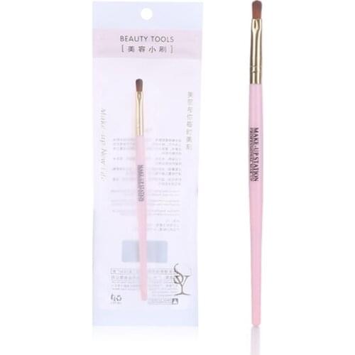 Beauty Makeup Tools 1Pc Lip Inclined Flat Angled Brush Lip Makeup Tool Professional Women Cosmetic