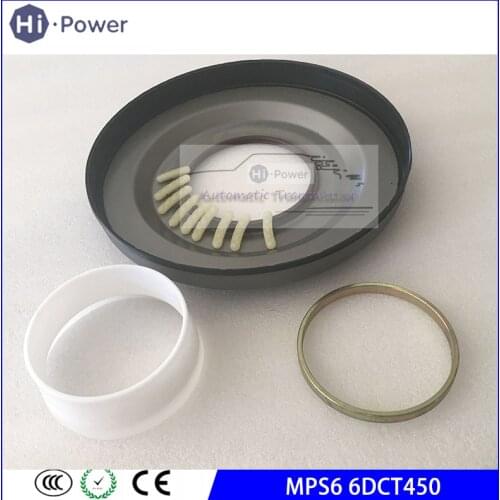 MPS6 6DCT450 Transmission Front Clutch Cover Oil Seal For Journey Evoque Galaxy Mondeo Gearbox Front Clutch Cover Oil Seal