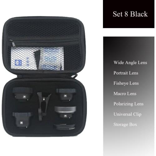 Mobile Lens External high-definition SLR mirror set universal cellphone lens Macro portrait lens wide-angle fisheye SIRUI lens