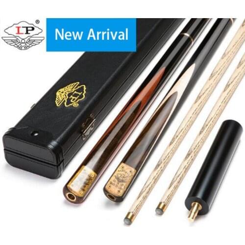New LP Ash High-end Handmade 3/4 Piece Cue Kit with Excellent Portable Case 10mm Tip Snooker Stick 19 oz Made in China