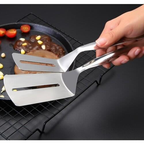 OFEIS Stainless Steel Steak Clip Fried Fish Multi-function Steak Clip Fried Steak Fry Clip Kitchen Utensil Kitchen OFEIS-YTXJ101