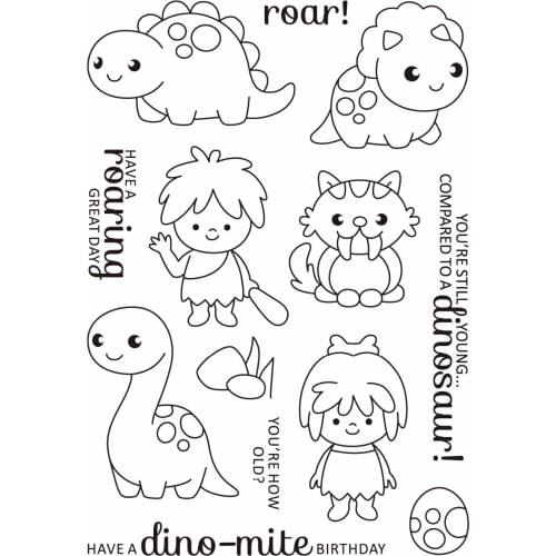 Dragon Clear Silicone Stamp/Seal for DIY scrapbooking/photo album Decorative clear stamp sheets A1088