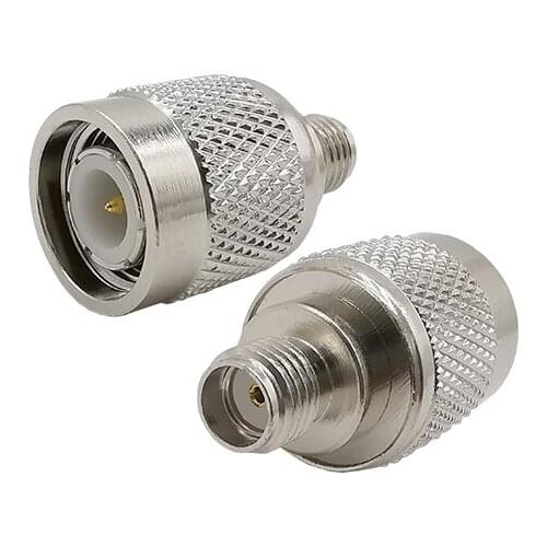 TNC Male to SMA Female Connector RF Coax Coaxial Adapter TNC to SMA Coax Jack Connector