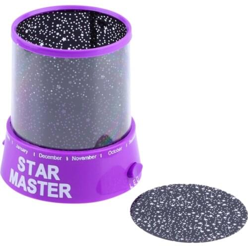 Romatic Baby Lamp Cosmos Moon Star Master Projector LED Starry Night Sky Light Hot Sale