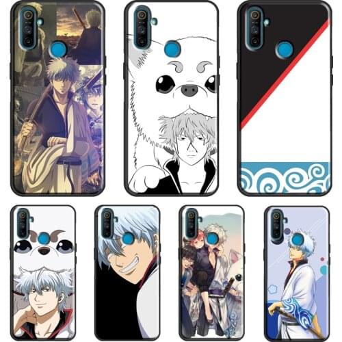 Sakata Gintoki Gintama Anime For OPPO Realme 8 6 7 Pro Q3 7i C3 C11 C15 C21 GT Case For OnePlus 9R 7T 8T 8 9 Pro Coque