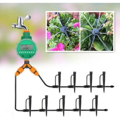 20/30m Garden Diy Automatic Watering Micro Drip Irrigation System Garden Self Watering Kits Adjustable Dripper Spray Cooling