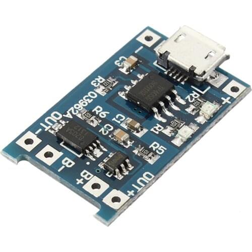 Top mini USB 5V 1A Lithium Battery Charging Module Lipo Charge Board + Protection
