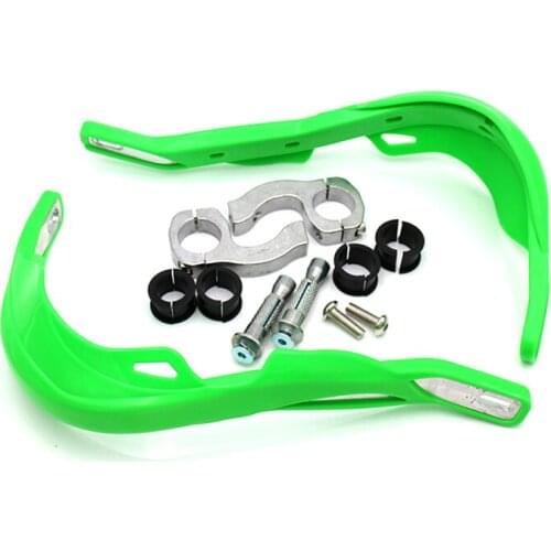 1 1/8'' 28mm 7/8'' 22mm 1'' 25mm Green Brush Bar Handguards Hand Guards For Suzuki Yamaha Kawasaki Honda Dirt bikes Motorcycle