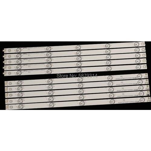 10 unids/lote para Changhong 49 pulgadas de retroiluminación LCD TV de uso LB-C490F14-E4-L-G1-DL1 49D2000 LB49006 C490F15-E2-L 1