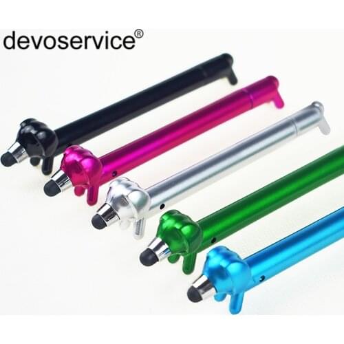 1Pc Creative Dog Ballpoint Pen Kawaii Pens For Kid Gift Cartoon Touch Screen Ball Pen For Phone Office Supplies Stationary Store