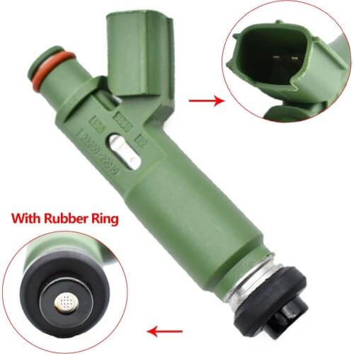 100% Working Flow Test 30 PCS Fuel Injectors Nozzle Fit For Japan Car Matrix 23250-22040 2325022040 23250-0D040 232500D040