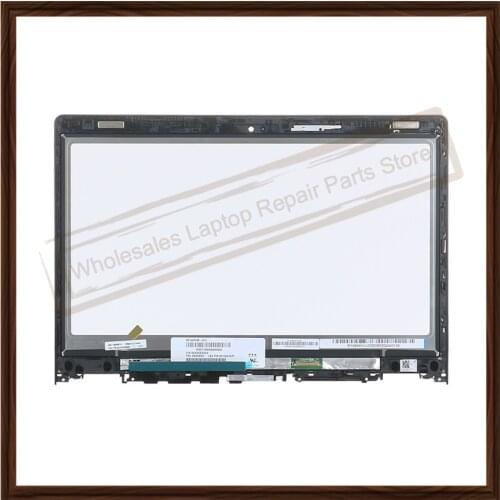 14" NV140FHM-A10 LCD Touch Display For Lenovo YOGA 3 14 80JH 80QD Yoga 700-14ISK lcd Screen Assembly Glass Digitizer with Frame