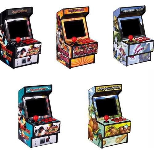 156 Games for Sega Megadrive Retro Mini Arcade Game Console with 2.8 Inch Colorful Display Rechargeable Battery AV output to TV