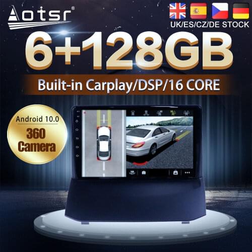Android 10 128G For Ford Fiesta Mk 6 MK6 2008 - 2019 Car DVD GPS Navigation Auto Radio Stereo Multimedia Player HeadUnit No 2din