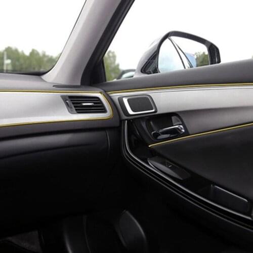 5 m Car Grille Inner Outer Profiles Trim Decorative Ribbon Line for Audi Q3 Q5 SQ5 Q7 A1 A3 S3 A4 S4 RS4 RS5 A5 A6 S6 C6 C7 S5