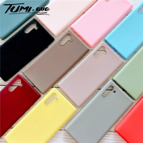 Candy Color Soft Silicone Case for Samsung Galaxy A6 A7 2018 A10 A20 A30 A40 A50 A60 A70 S8 S9 S10 Plus S10E Slim Cover Cases