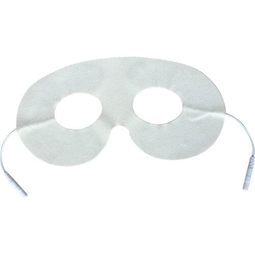 50Pcs/Lot Eye Massage Tens Electrode Gel Pads Adhesive Eye Mask For Beauty Device With 2.00 Pin Connector Cable For Tens Unit