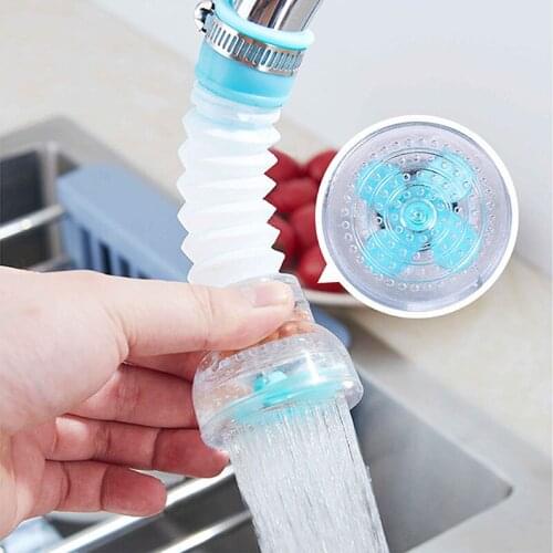 Creative Kitchen Faucet Extender 360 Degree Adjustable Water Saving Splash-proof Kitchen Gadgets Water Tap water-saving Filter