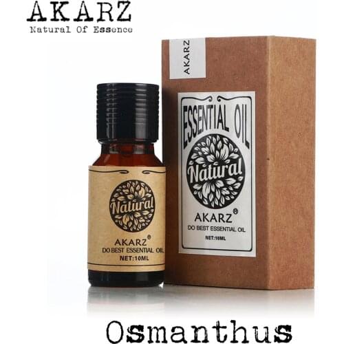 AKARZ Osmanthus Oil for Diffuser Solubility Handmade DIY Soap Scents Candle Scents Superior Quality Perfume Oil