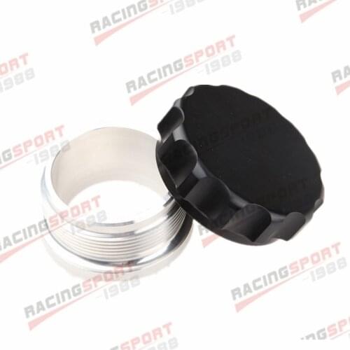 New 1" 25.4mm Aluminium Weld On Filler Neck & Cap Oil Fuel Water Tank