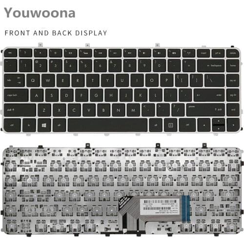 New Original Laptop Keyboard For HP ENVY4 ENVY6 1005 1024 1236tx TPN-C102 C103