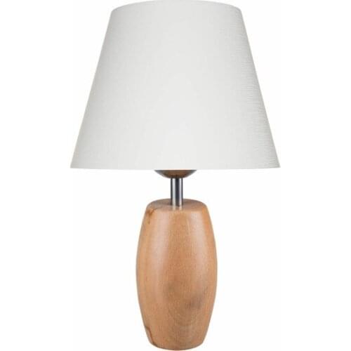 New Ball Lampshade Beech Foot/White Hat Lampshade