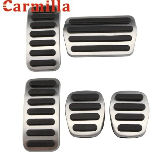 Carmilla AT Car Pedals Accelerator Fuel Gas Brake Pedal Pad Cover Non Slip for Volvo V40 XC40 C30 C70 S40 2012 - 2020