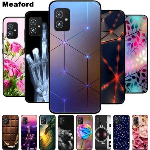 For ASUS Zenfone 8 Case Shockproof Soft silicone TPU Back Cover For Asus ZenFone8 ZS590KS ZS590KS-2A007EU Cases Cute Cartoon
