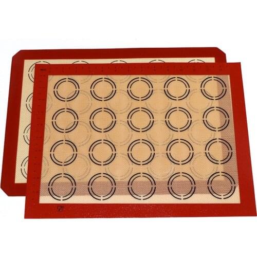 Non-Stick Silicone Baking Mat Pad Sheet Baking pastry tools Rolling Dough Mat Large Size for Cake Cookie Macaron