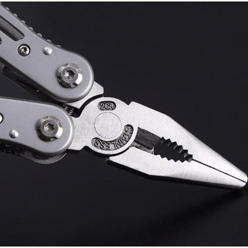 Outdoor Camping Survival Tools Multitool Tactical Pliers Versatile Repair Folding Screwdriver Military Stainless Steel EDC Gear