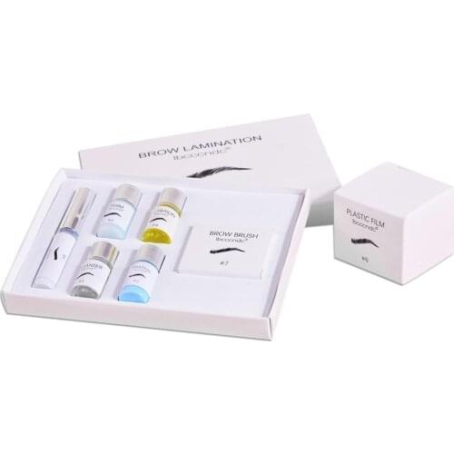 6pcs/Set Semi-pernament Brow Lift Kit Eyebrow Lamination Salon Curling Home Styling Setting Brow Perming Lamination Beauty Z3J3