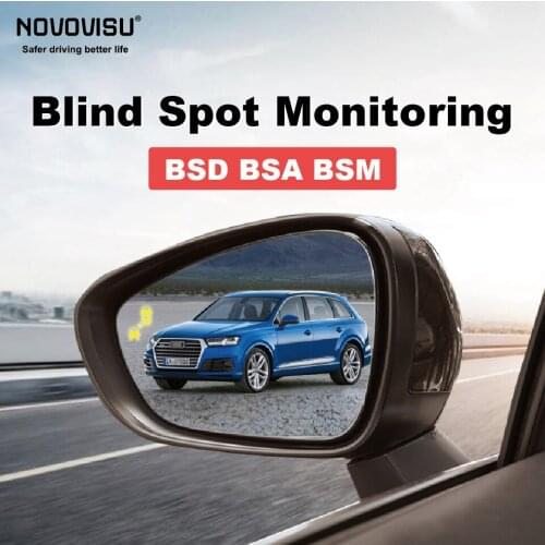 Car BSD System BSA BSM Blind Spot Detection Driving Warning Safety Radar Alert Mirror For Audi Q7 4M 2015 2016 2017 2018 2019