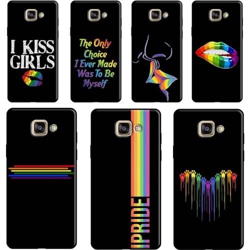 Gay Lesbian LGBT Rainbow Pride ART For Samsung J3 J5 J7 J1 2016 2017 J4 J6 A3 A5 A7 A9 A6 A8 Plus J8 J2 Core 2018 Phone Case