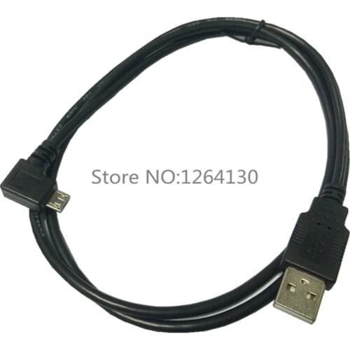 Left Angled 90 Degree Micro USB Male to USB Data Charge Cable for Samsung S3 S4 Android phones 1m/100cm 1.5m/150cm