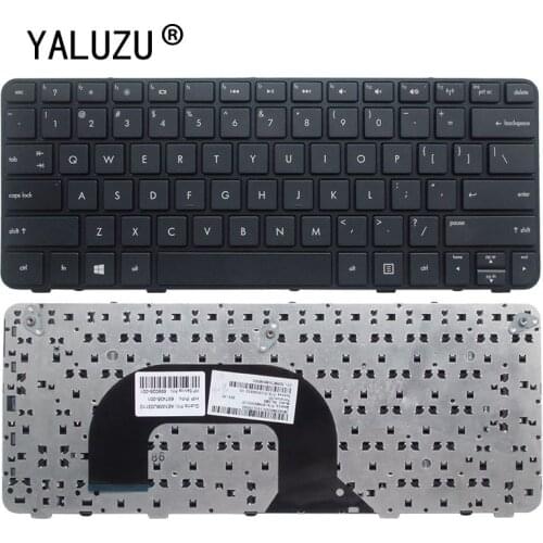 YALUZU US laptop keyboard FOR HP Pavilion DM1 DM1-4000 DM1-4100 DM1-4200 Keyboard 683100-201 AENM9600230 V110303AS1 682799-201