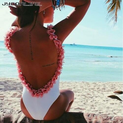 JYConline Summer Back Open Sexy Bodysuit Women Jumpsuit Sleeveless One Piece Bodysuit Body Beach Romper Holiday Overalls Leotard