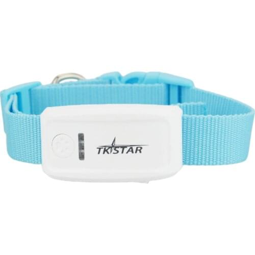 Mini Dog GPS Tracker Cat Pet GPS Locator TK909 Waterproof OVER 400 Hours Standby Dog Finder Free Web IOS Android APP Tracking