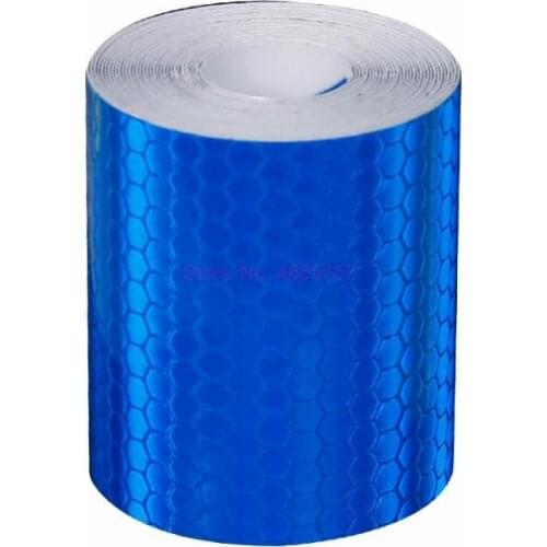 By DHL 200pcs 5cm x 3m Cycling Wheel Rim Reflective Stickers Reflective Film Bicycle Reflector Sticker Bike Bicycle Sticker