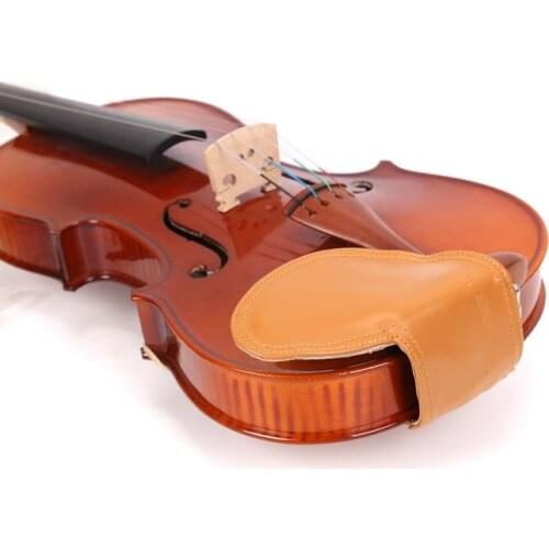 3/4 4/4 Violin Chinrest Shoulder Rest Violin Neck Pale Cocoon Chin Rest Pad Andean Style Melon