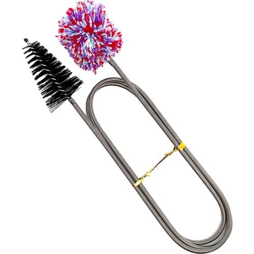 Professional 92.5cm Metal Saxophone Cleaning Brush for Alto/Tenor/Soprano Sax Beginners Woodwind