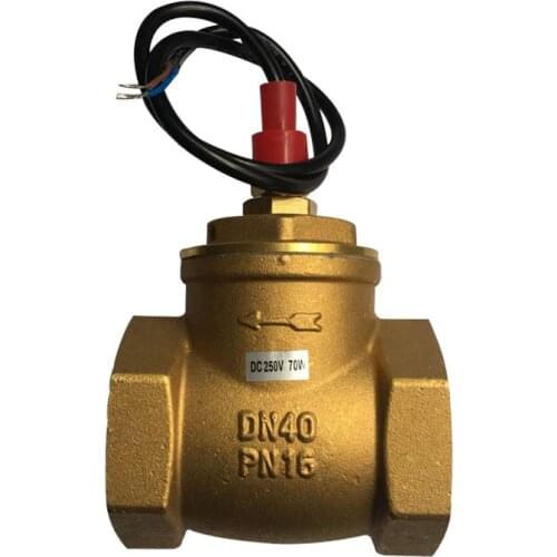 8.5L/min Flow switch DN40 1.5 inch baffle-type Lack of water protection Flow control signal switch DN40 Water flow sensor switch