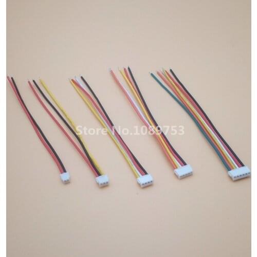 100Pcs ZH 1.5mm Electronic wire 150mm Length 2/3/4/5/6/7/8/9/10/12 Pin Plug Wire Cable