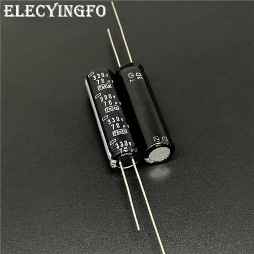 5Pcs/20Pcs 70uF 330V70uf Japan NCC Photo Flash Capacitor 10x33mm 330V70uF PH Capacitor