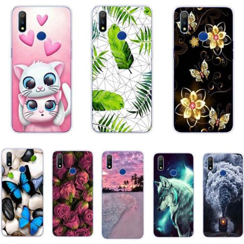 For Realme 3 Case Soft Silicon TPU Back Phone Cover For OPPO Realme 3 Case Realme3 Realme 3 Bumper Protective